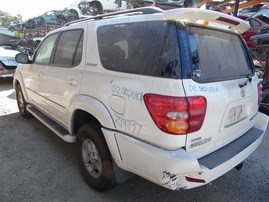 2002 TOYOTA SEQUOIA  LIMITED WHITE 4.7 AT 4WD Z19737